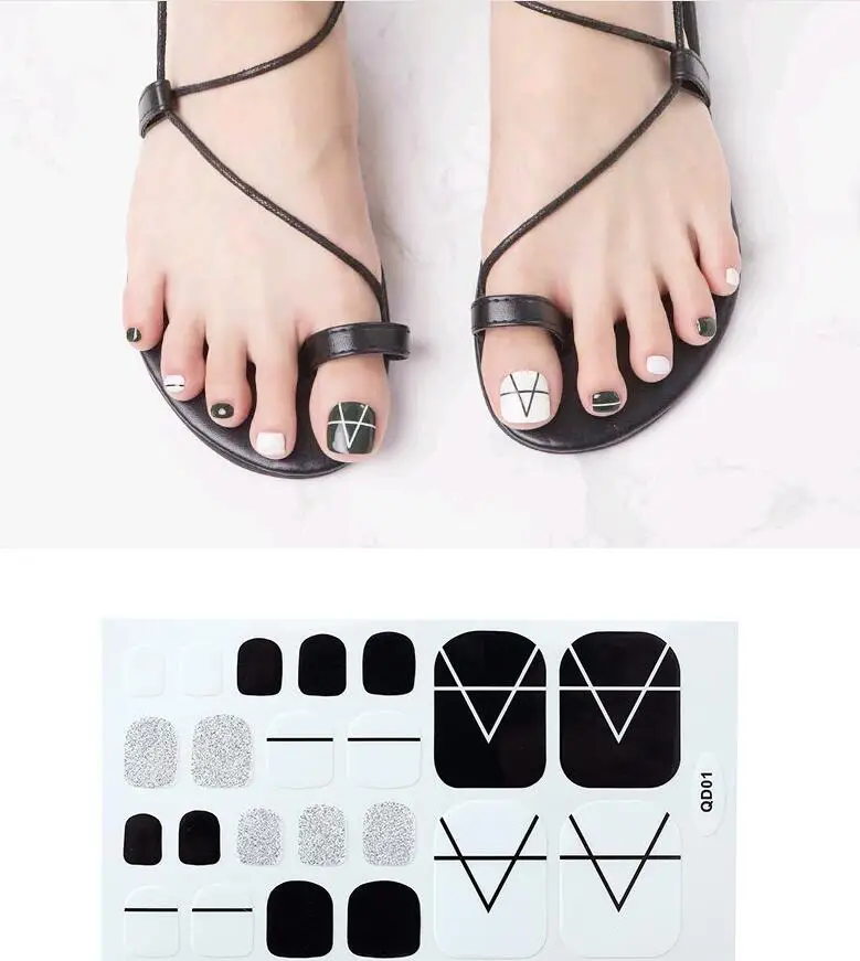 

Watermark Slider Nail Stickers Decal Water Transfer Tattoo Decoration Manicure Adhesive Tip summer hot style