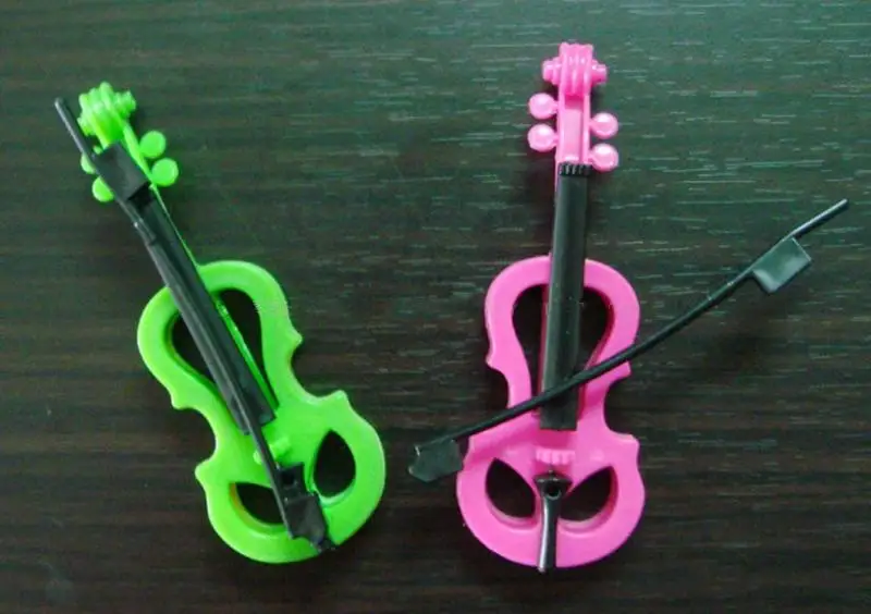 Kid Play House Miniature Musical Guitar Toy Violin For Doll Dreamhouse LF