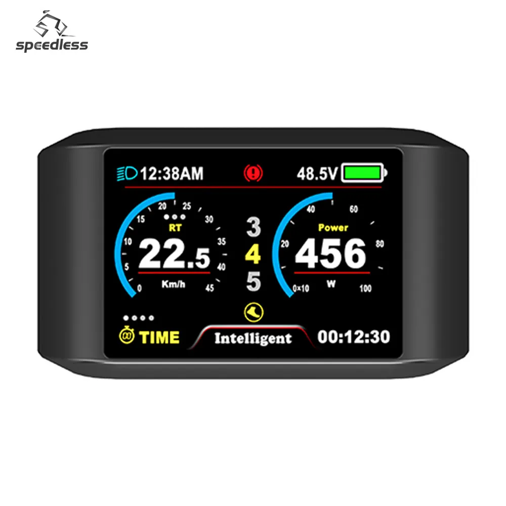 Top Waterproof 38-72V 80A programmable sine wave controller kit with pogramble controller, TFT color display, bluetooth module kit 3