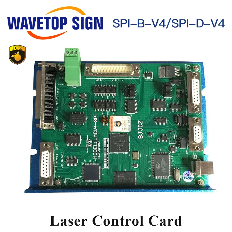 WaveTopSign JCZ SPI Лазерная управляющая карта B V4 или D + Программное обеспечение EZCAD V2