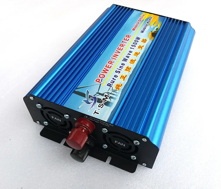 

12V to 220V pure sine wave power inverter 1500w 3000w peak Power digital display