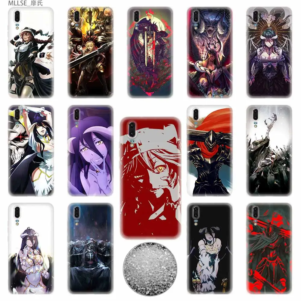 Overlord II Albedo Новое поступление мягкие ТПУ чехлы для телефонов Huawei P50 P40 P30 P20 Pro Lite p30lite