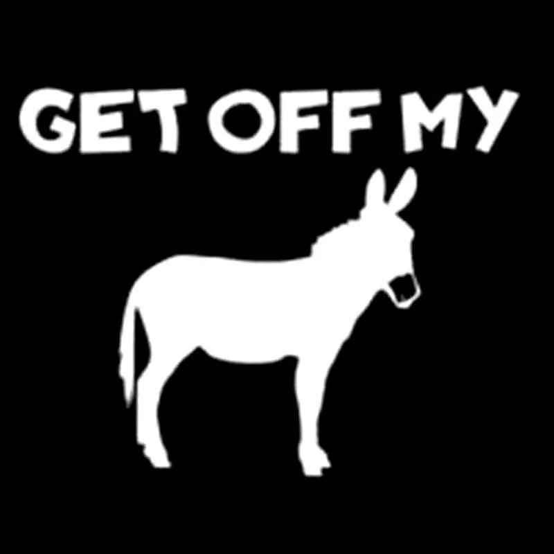 14.6CM*11.9CM Vinyl Decal Sticker Funny Car Truck Diesel Salt Mule Car Stickers Car Decoration Black/Sliver C8-0248