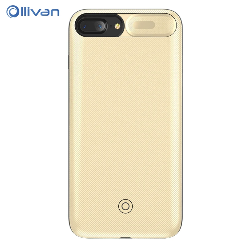 Beste OLLIVAN 3000 mAh Clip Acculader Gevallen voor iPhone 6 6 s 7 8 4.7 inch Power Bank Charing Case Backup Charger Cover voor 6 s Plus