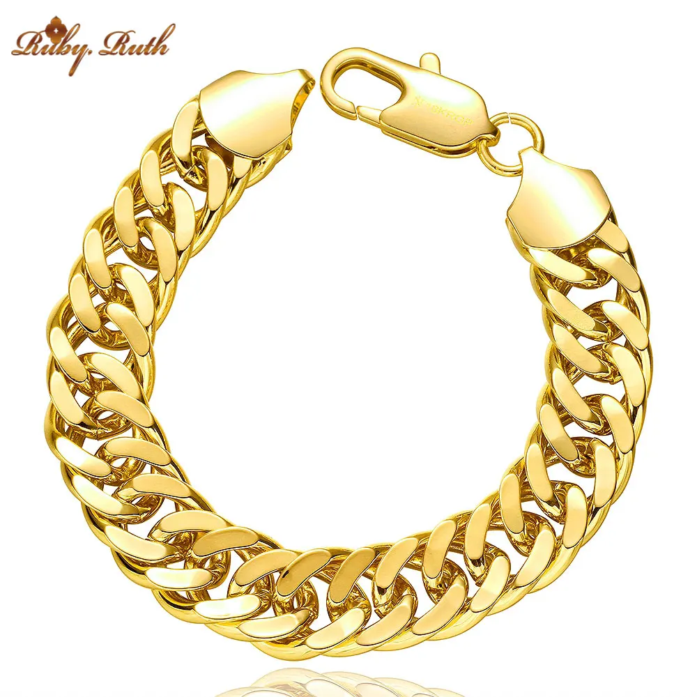 Popular Thick Gold Bracelets MenBuy Cheap Thick Gold Bracelets Men