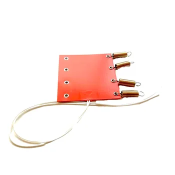 

120*120*1.5mm 230v 87w silicone rubber heater for vessel