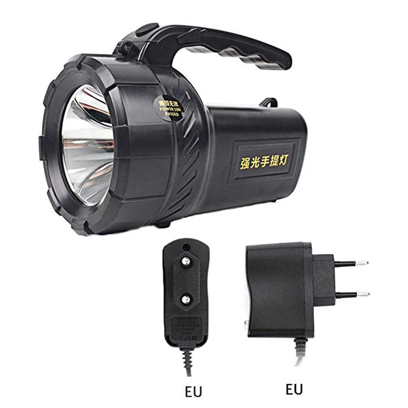 Portable Light Led Outdoor Emergency Searchlight Flashlight (4)
