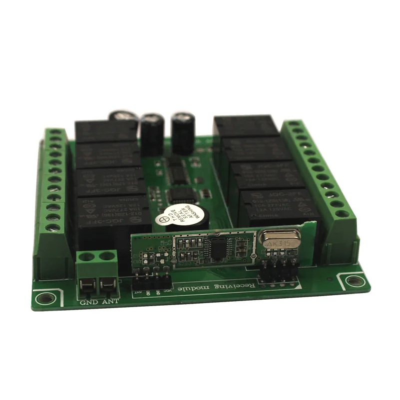 12V 8CH Wireless Remote Switch Relay Remote Control Relay Module 8Ch Transmitter and Receiver Switch 315433MHz Board (5)