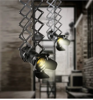 

Loft Style American Industrial Style Pendant Lighting Bar Clothing Store Shrinkage Pendant Lamp Art Deco Lighting