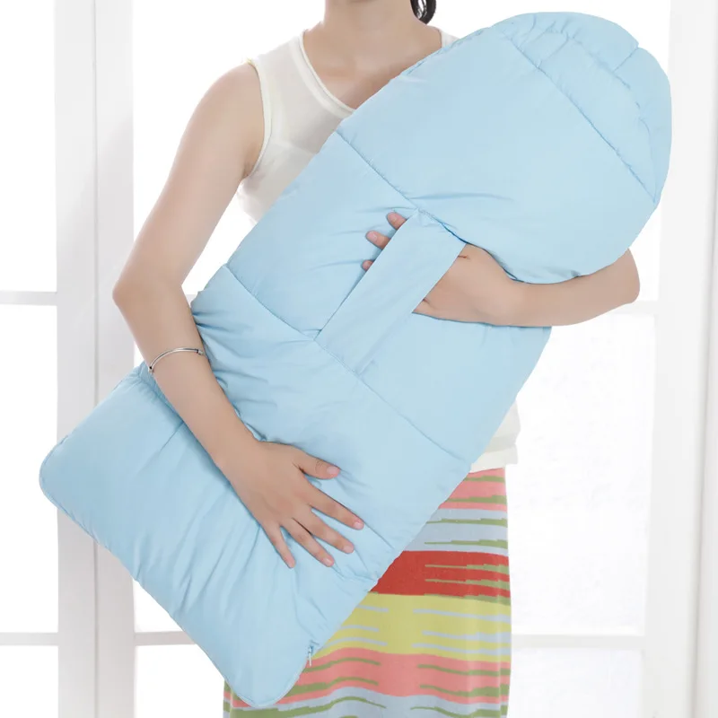 Конверт для новорожденных от 0 до 2 лет, зимний спальный мешок для коляски, Пеленальное Одеяло, постельные принадлежности, милый вышитый спальный мешок для малышей