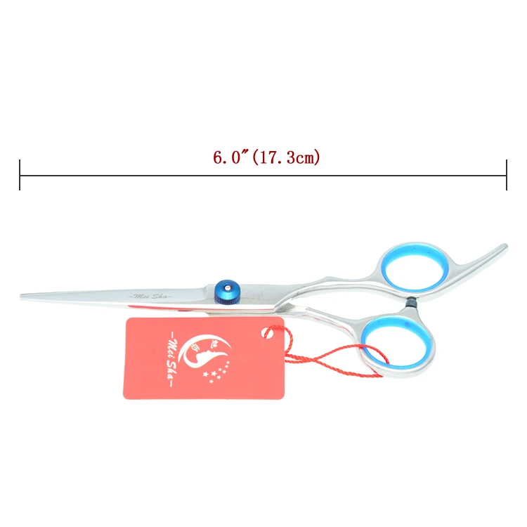 6," профессиональные японские ножницы Meisha 440c для стрижки домашних животных, филировочные ножницы для стрижки волос, набор для стрижки собак HB0010