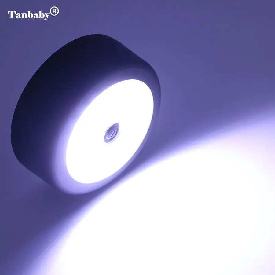 

Tanbaby Portable AA Battery Operated COB LED Flashlight Black Folding Hook Light Lamp for hiking camping