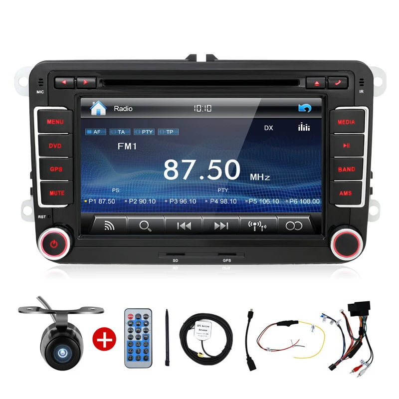  2 Din Car DVD For VW Passat B5 Jetta Golf Bora Polo GPS Car PC Multimedia Navigation HD Video Factory Price Free Map Canbus Cam 