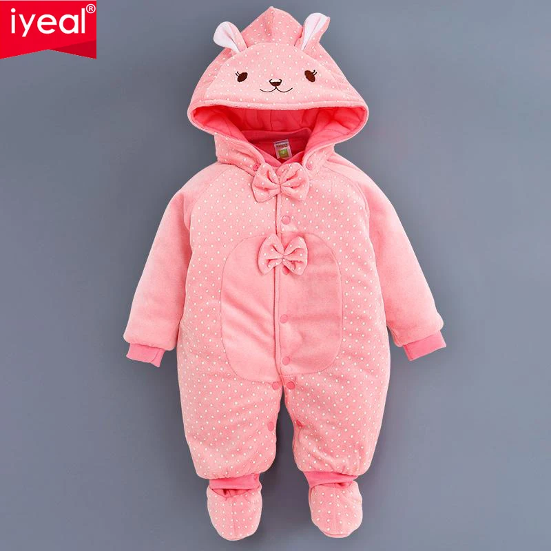 Buy IYEAL Baby Romper Girls Overalls for Winter Thick