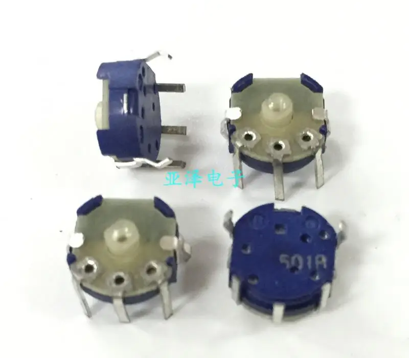 

5PCS/LOT ALPS Alps RK08H small potentiometers, double 500 axis long, 1MM fine-tuning, Y8 adjustable