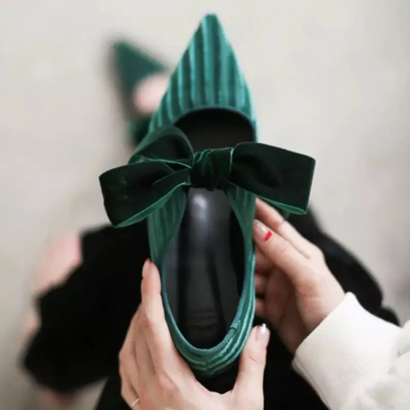 Papillon Pour Chaussures vert Kelly Femme Femelle 2019 Noir kot Appartements Sac Plates Femmes 0kXZPnN8wO