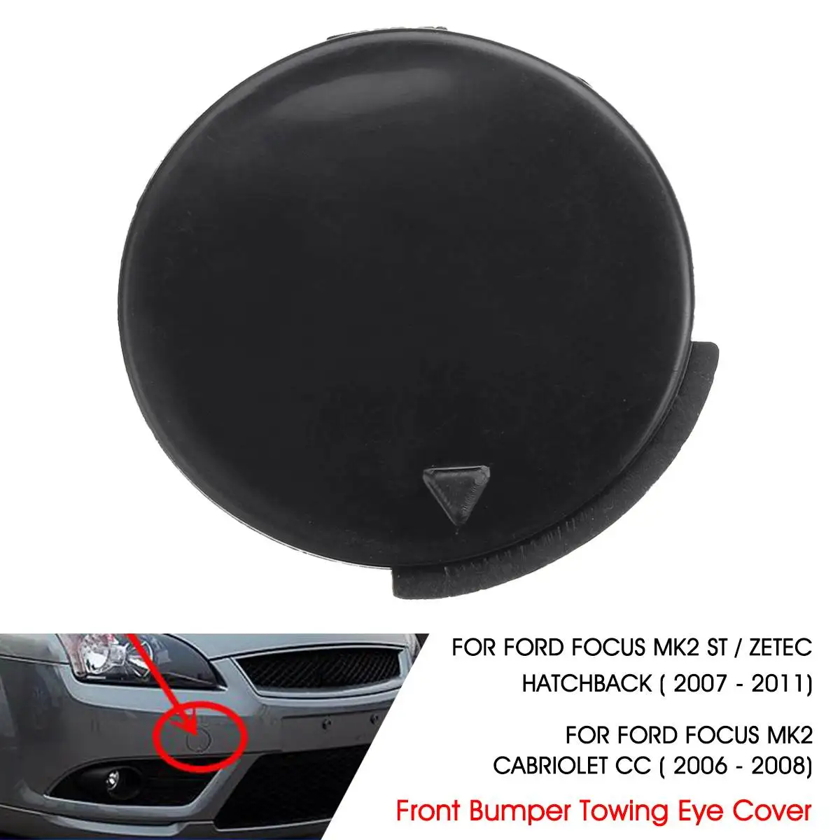 الجبهة الوفير السحب سحب كُبشة وخطاف غطاء كاب لفورد التركيز MK2 CC ST ZETEC 2007 2008 2009 2010 2011