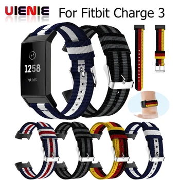 

For Fitbit Charge 3 4 Watch Strap Replacement Nylon Fabric Bracelet Men Women Fashion Sport Watchband for fitbit band correa