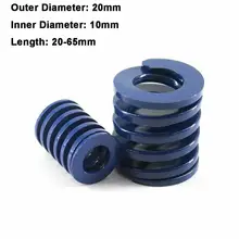 1 Pcs Blue Light Carga Espiral Carimbar Morrer Diâmetro Externo da Mola de Compressão 10mm Comprimento 20 20mm de Diâmetro Interno -65mm