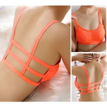 9 цветов, сексуальный спортивный бюстгальтер для тренажерного зала, йоги, для фитнеса, женский тонкий бюстгальтер с открытой спиной, бюстгальтер для бега, бесшовный, мягкий, дышащий