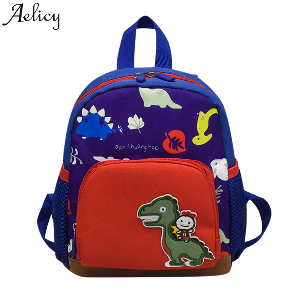 Aelicy От 1 до 3 лет рюкзак для малышей с принтом Детские рюкзаки животных мальчиков и