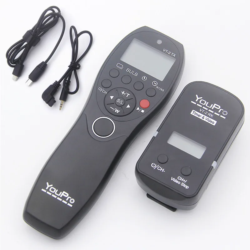 YOUPRO VT 2 Wireless Video Remote Control & Timing Shutter with Zoom