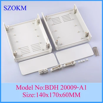 

10 pcs/lot new 2014 electronic small abs plastic enclosure project enclosures 140x170x60 mm