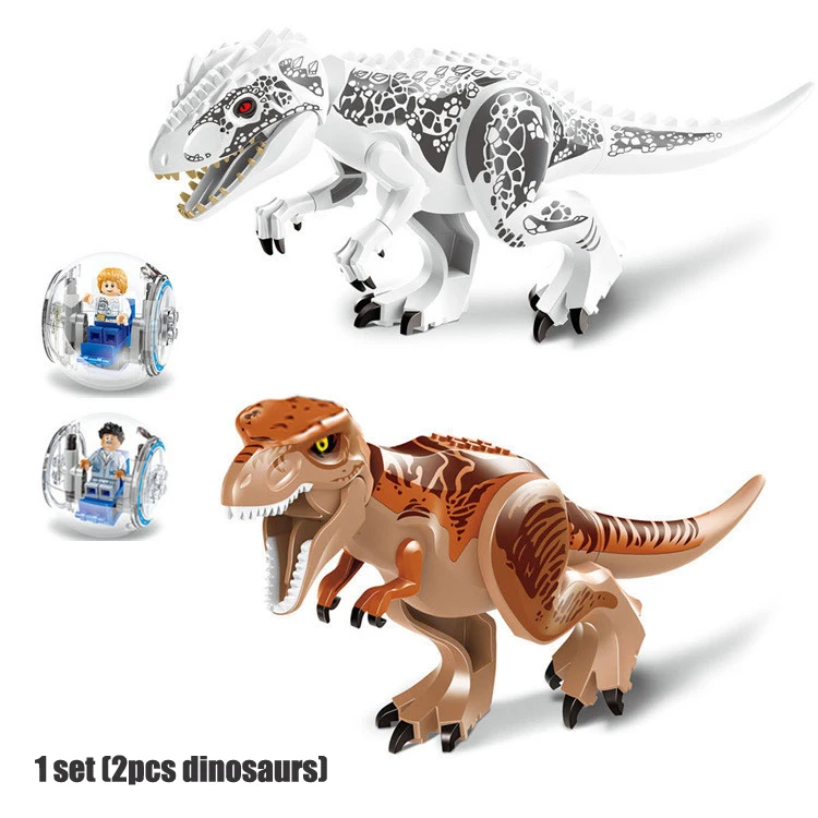 Jurassical Dinosaur world Figures Bricks Tyrannosaurs Rex Building Block Toys Compatible With Legoed Dinosaur Toys