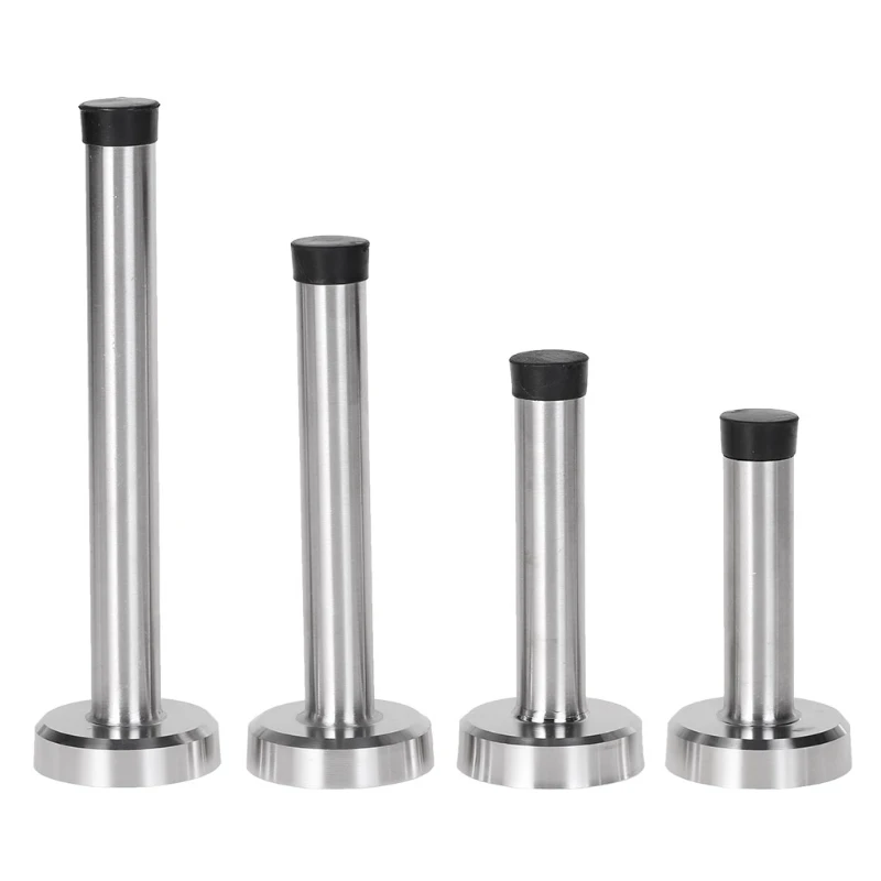 

Door Stop Stopper Bumper Wall Mounted Protector Sound Dampening Stainless Steel