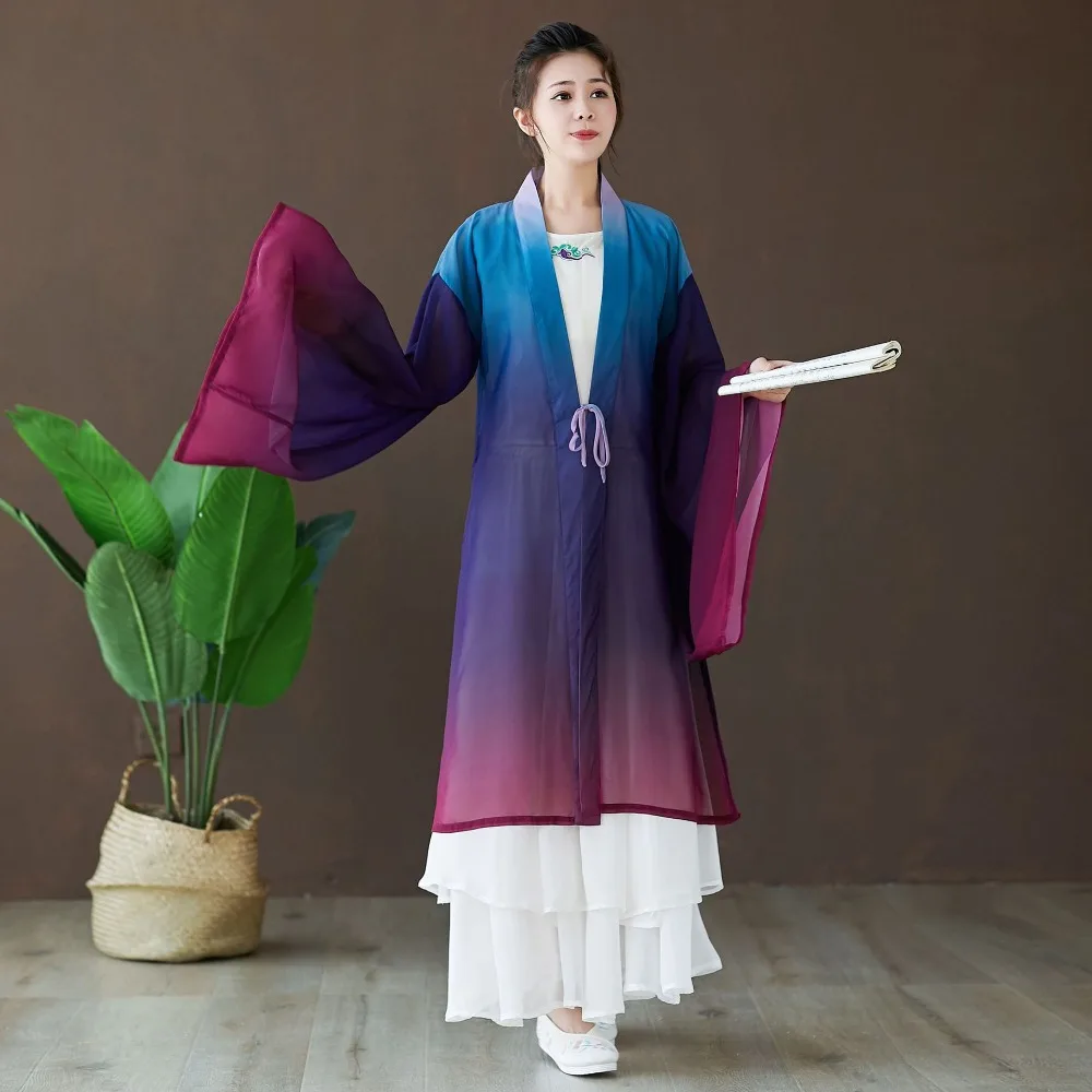 LZJN Chinese Traditional Clothing Ancient Princess Clothing National Hanfu Outfit Stage Dress Folk Dance Costume Women Hanfu (17)