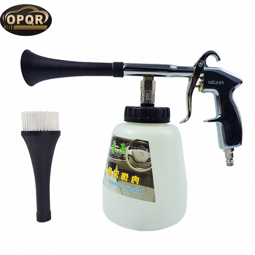 Tanie Wysokociśnieniowa myjnia samochodowa pistolet do piany, samochód tornado narzędzie lanca pianowa tornado r wnętrze dokładne czyszczenie pistolet myjnia z pędzlem