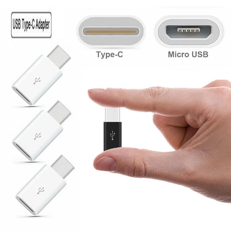 1 5 10 шт. Micro USB адаптер Micro USB мужчина к Тип C Женский конвертер разъем