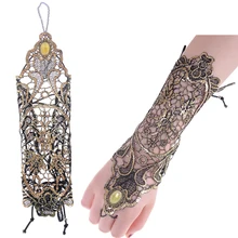 1 шт горный хрусталь черный кружевная перчатка Для женщин митенки для невесты Элегантные короткие свадебные аксессуары