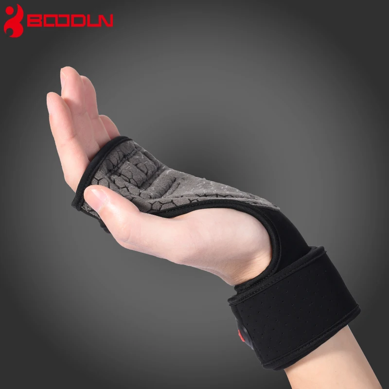 Boodun перчатки для занятий тяжелой атлетикой, фитнесом, спортом, бодибилдингом, гимнастикой, захваты для тренажерного зала, защита для ладоней, перчатки