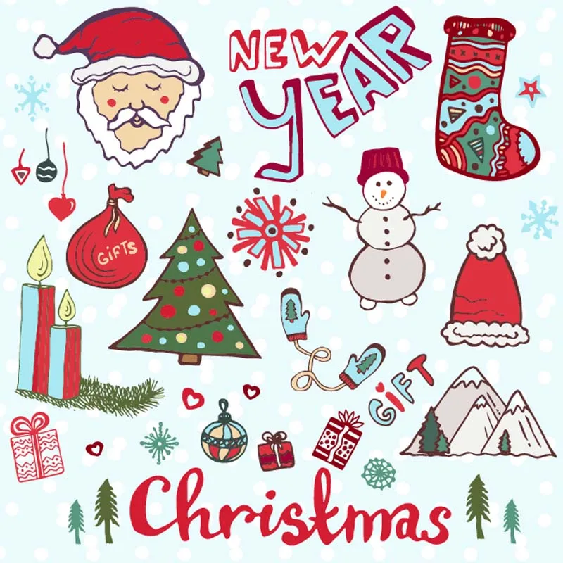 Xmas Santa Claus Tree Cutting Die Mould Embossing Scrapbook Card Stencil
