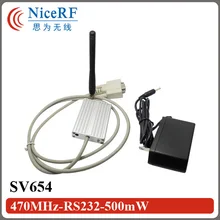 2 комплекта sv654 470 мГц RS232 Интерфейс 500 МВт 3 км междугородние Беспроводной rf модуль