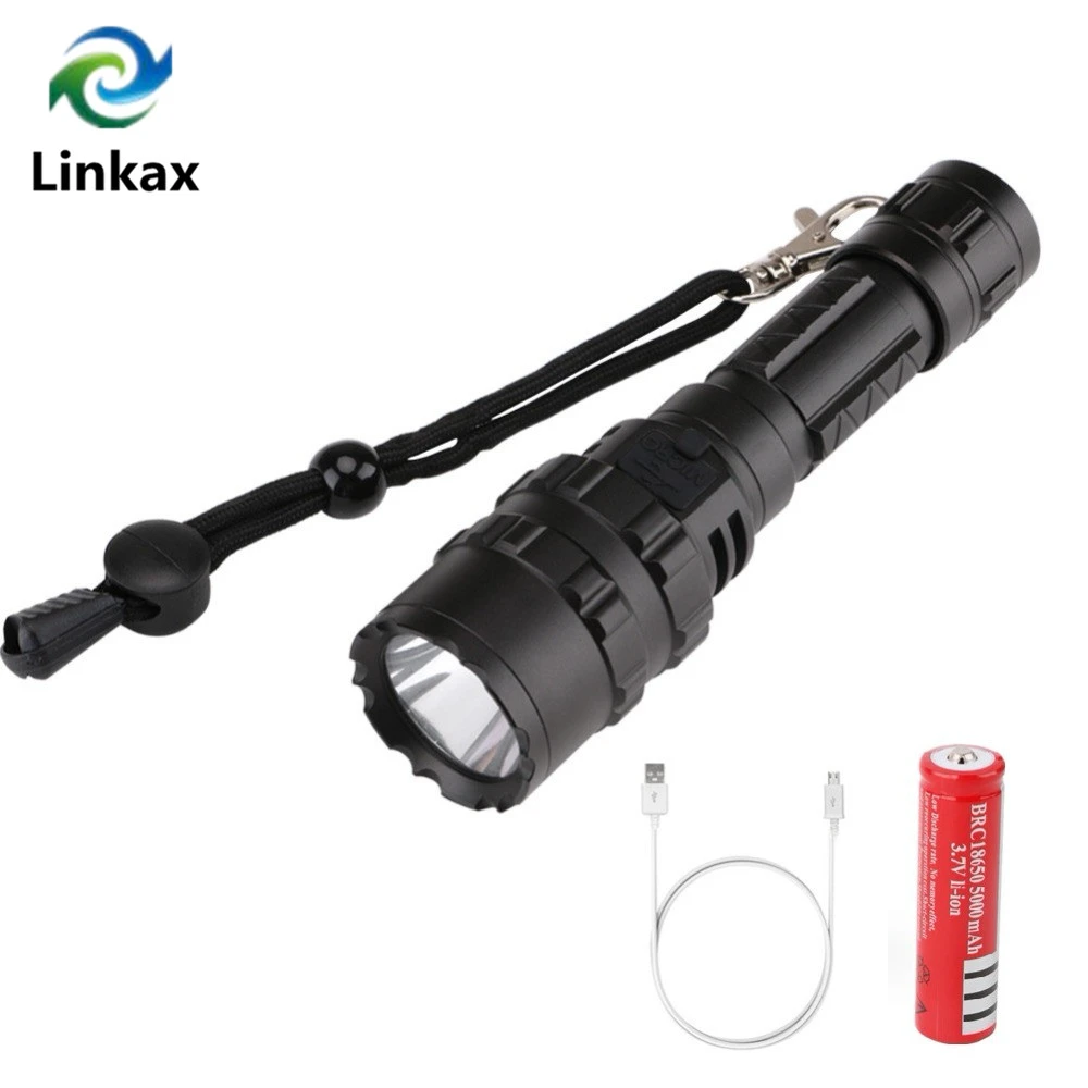 LED Flashlights CREE XML T2 LED Torch USB Rechargeable 18650 Flashlight  Lamp For camping hunting aluminum led flash light|LED Flashlights| -  AliExpress