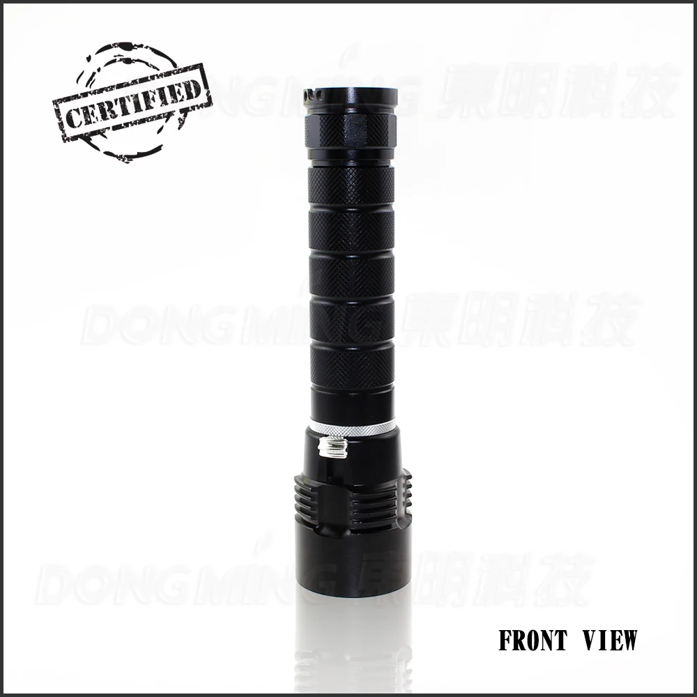 

Led flashlight 4.2V Cree T6*3 LED diving light waterproof underwater Flashlight torch on two 18650 or 26650 batteries