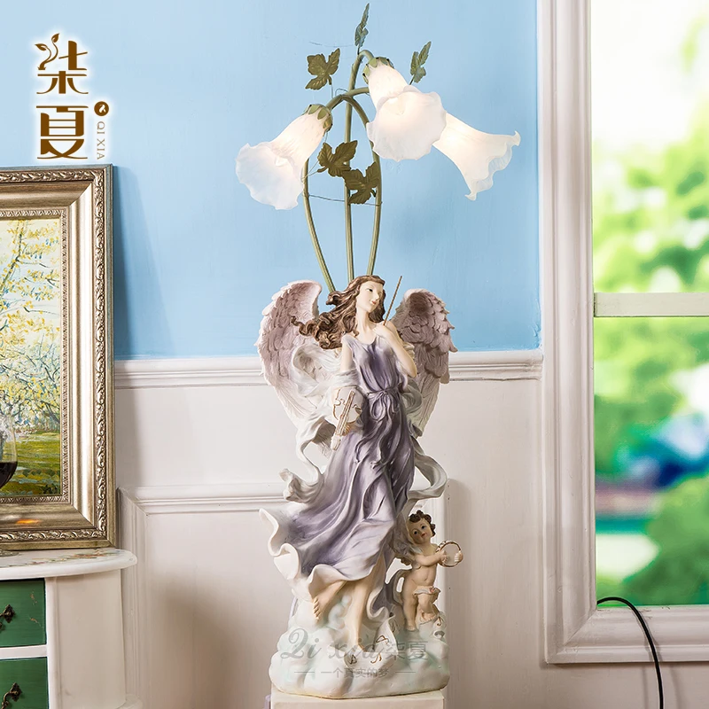 

Seven bedroom bedside lamp Home Furnishing summer jewelry ornaments wedding wedding gift gifts creative resin crafts