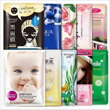 

BIOAQUA 50 Mask Facial Skin Care Facial Deep Moisturizing Oil Control Moisturizing Essence Korean Cosmetic Mask