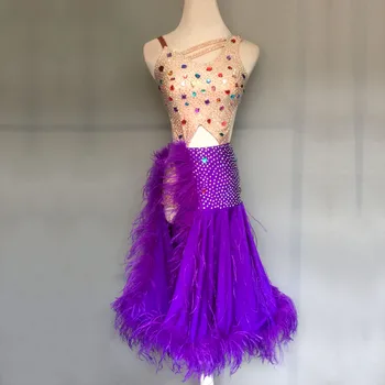 

Customized Adult New Latin Dance Competition Dress Children's Latin Dance Dress Children's Latin Performance Dress