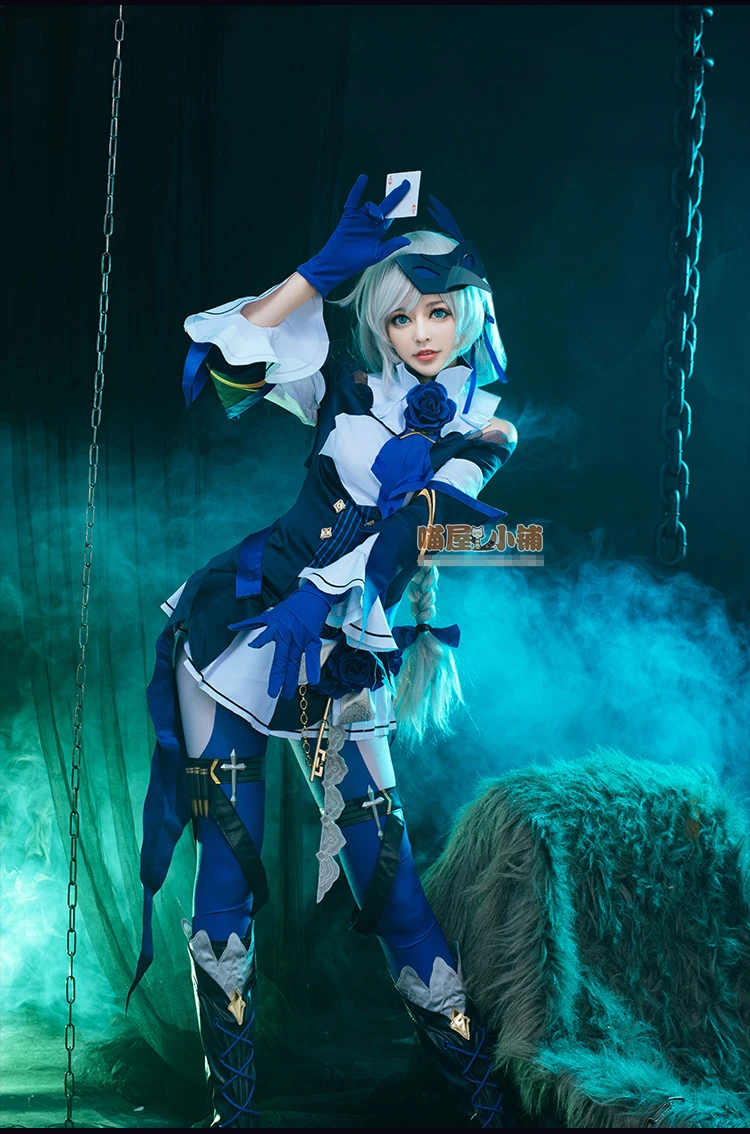 Аниме! Honkai Impact 3rd Kallen Kaslana The Sixth Fantasy Night Combat костюм Милое сексуальное платье