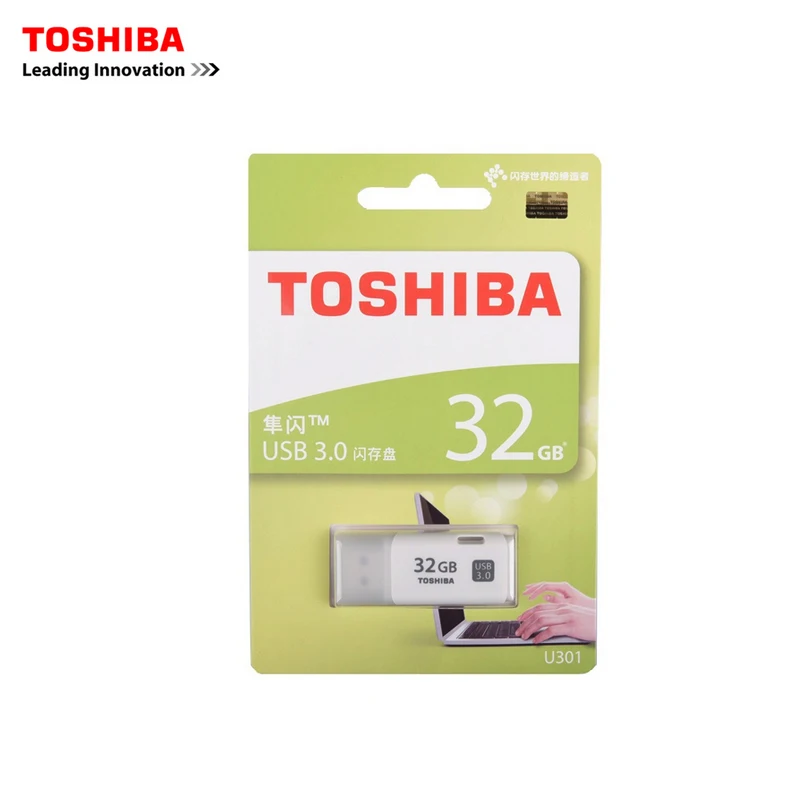 TOSHIBA USB 3,0 USB флеш-накопитель 32GB реальная емкость THUHYBS 32G USB флеш-накопитель качественная карта памяти 32G флеш-накопитель-1