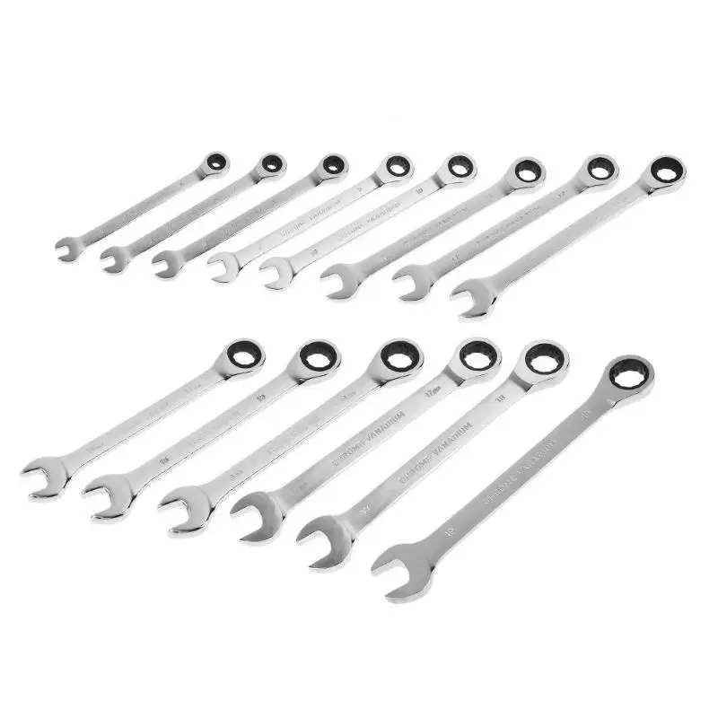 

6-16mm Dual Use Stubby Ratchet Wrench Quick Plum Socket Spanner Multiuse Durable Repair Hand Tool Ratcheting Socket Spanner