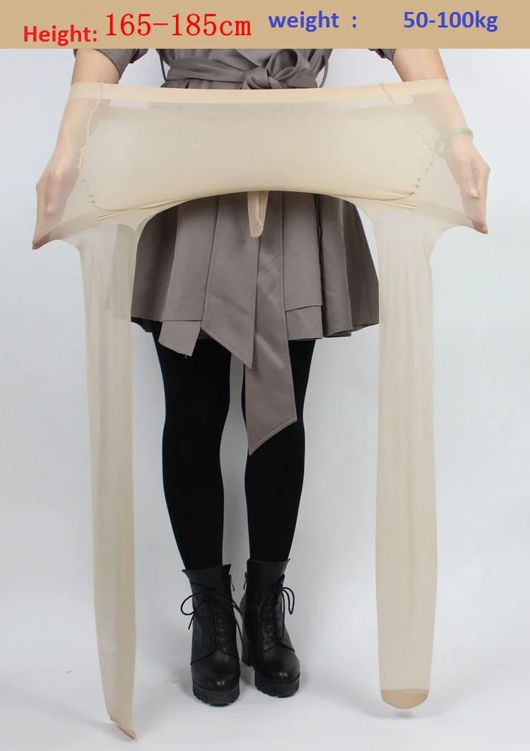 knee high panty hose New High-end Hot selling high elastic Men's Ultra-thin transparent sexy temptation stockings Male open-crotch pantyhose 5 Styles g string underwear cotton