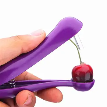 

Plastic Manual Cherry Olive Pitter Corer Stone Seed Squeeze Fruit Core Remover Fruit Vegetable Kitchen Tool Denoyauteur Cerise