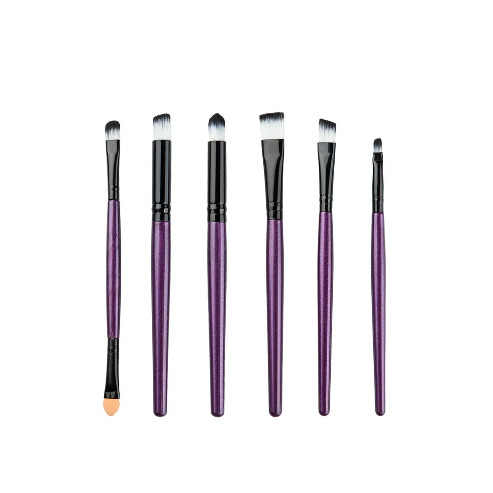 Beauty 5  6 PCS Makeup Brushes Set Kit Powder Foundation Eyeshadow Eyeliner Smudge Brush Cosmetics Tools pincel maquiagem (40)