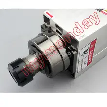 CNC Air Cooling 4,5 кВт ER25 220 В/380 В площадь мотор шпинделя деревообрабатывающие двигатель с воздушным охлаждением шпинделя 4 подшипники высокое качество