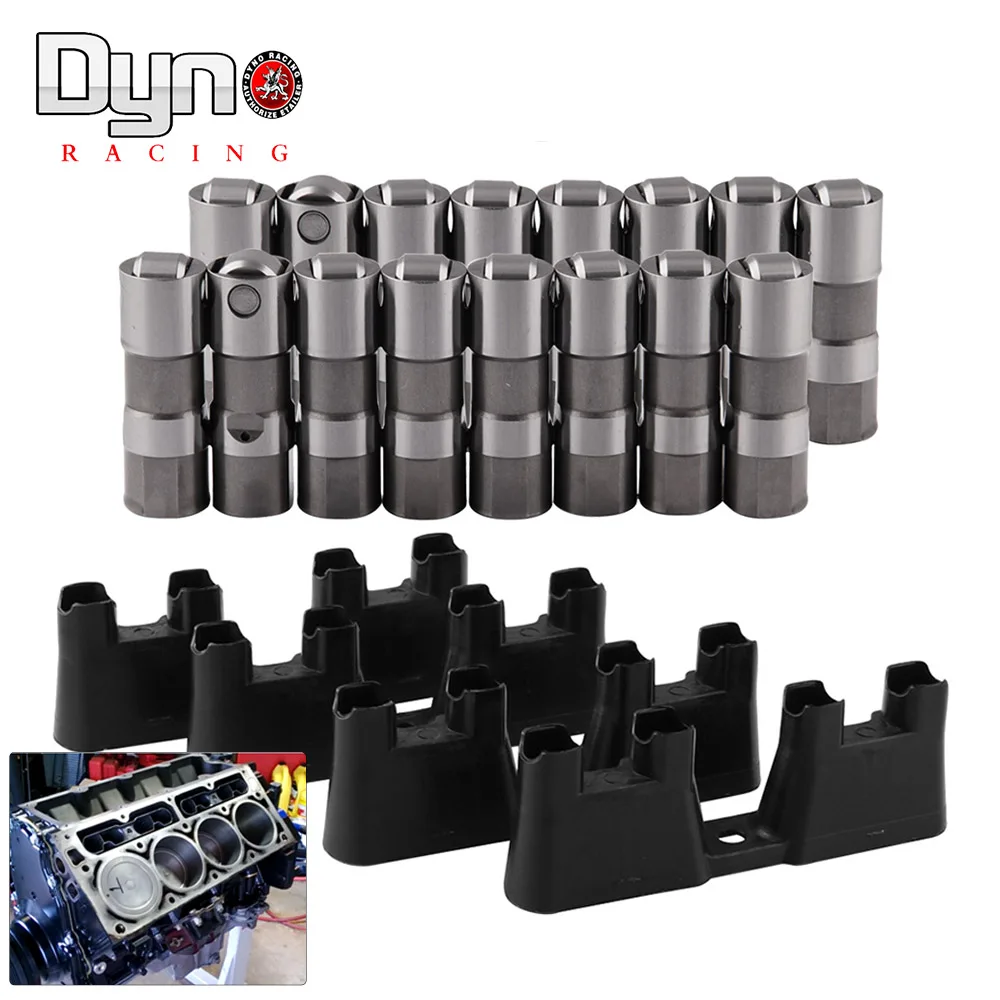 

Hydraulic Roller Lifter Kit With Lifter Guides and Bolts fit for 12499225 LS1 LS2 LS3 LS6 LS7 LS9 LSX Engines
