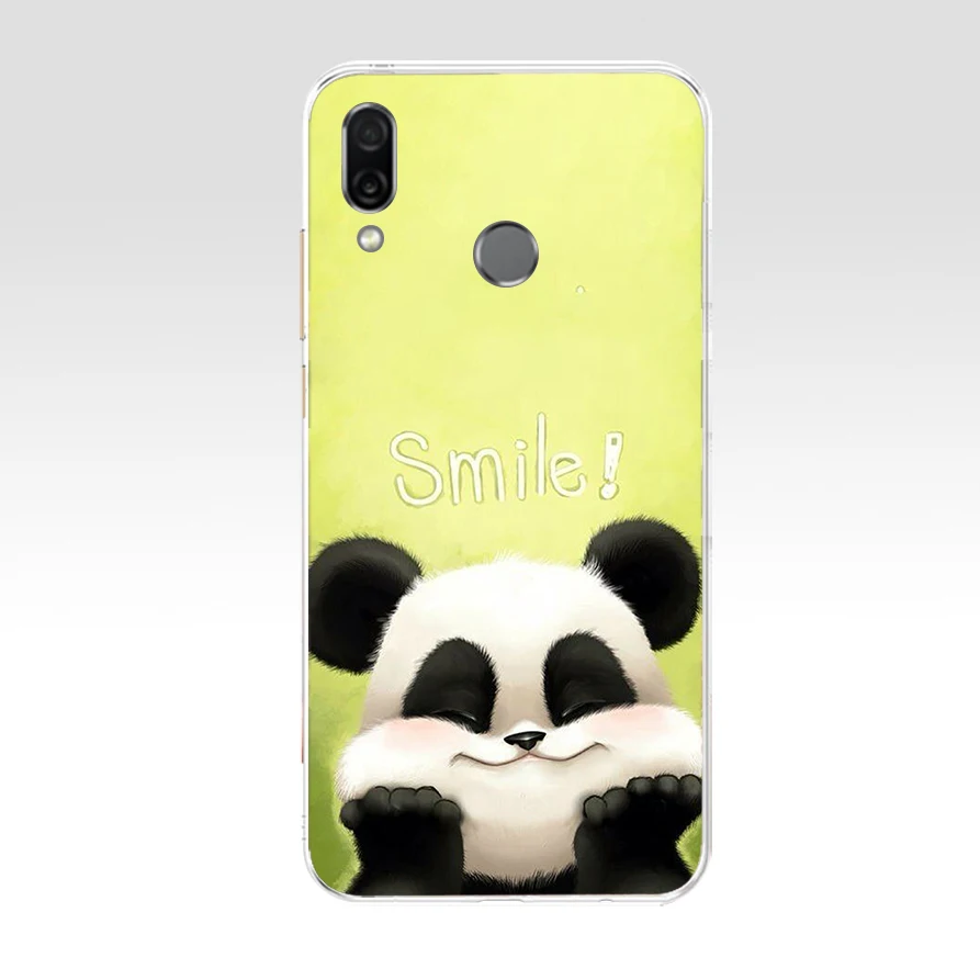 Милый подарок Panda 102FG Мягкий Силиконовый ТПУ чехол для телефона huawei Honor 8 Lite 8X 8s